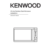 Kenwood K20MSS10 manual cover