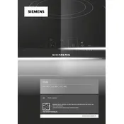 Siemens iQ100 ET61RBEA1E Hob manual cover