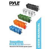 Pyle PWPBTN65 Speaker manual cover