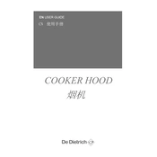 De Dietrich DHB7963XC Hood manual cover