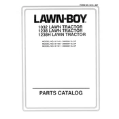 Lawn-Boy 81180-3900001 Tractor manual cover