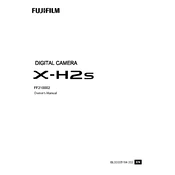 Fujifilm X-H2S Camera manual cover