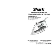 Shark GI490 Iron manual cover