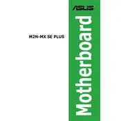 ASUS M2N-MX SE Plus Motherboard manual cover