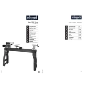 Scheppach DMS 1200 Vario 88001973 Lathe manual cover