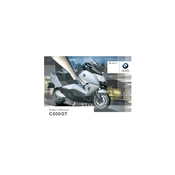 BMW C 650 GT 2014 Scooter manual cover