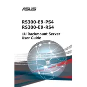 ASUS RS300-E9-PS4 Server manual cover