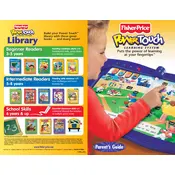 Fisher Price Mattel PowerTouch Learning System C2228 Toy manual cover