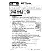 Sealey SM1308 Lathe manual cover