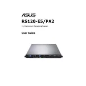 ASUS RS120-E5-PA2 Server manual cover