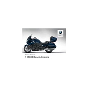 BMW K 1600 B Grand America 2018 Motorcycle manual cover