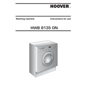 Hoover HWB 8135DN 1-S manual cover