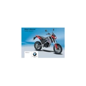 BMW G 650 Xmoto 2006 Motorcycle manual cover