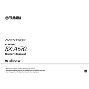 Yamaha RX-A670 Receiver