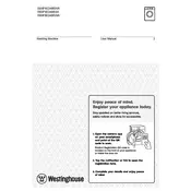 Westinghouse WWF9024M5WA Washing Machine manual cover