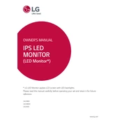 LG 34UM88C 34UM88C-P.AUS Monitor manual cover