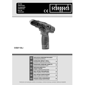 Scheppach CID27-12Li 5909201900 Drill manual cover