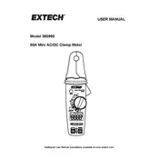 Flir Extech 380950 Clamp Meter manual cover