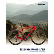 Trek 2022 Checkpoint SL Bicycle manual cover