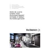 De Dietrich DHD791GB Hood manual cover