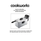 Cookworks 6984993 MDS330N1 Fryer manual cover