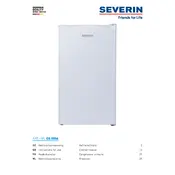 Severin GS 8856 Freezer manual cover