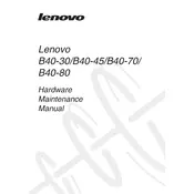 Lenovo B40-30 Laptop manual cover