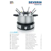 Severin FO 2471 Fondue manual cover