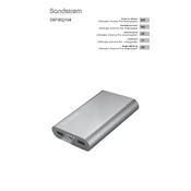 Sandstrom S6PB12K14 manual cover