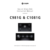 Caple C981G Hob manual cover