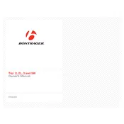 Bontrager Trip 2L Bike Computer manual cover