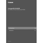 Canon imageRUNNER 1435 manual cover