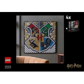 LEGO Harry Potter Hogwarts Crests 31201