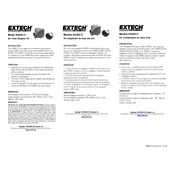 Flir Extech AN300-C Adaptor manual cover