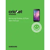 Samsung Galaxy J2 Cricket SM-J260AZKAAIO Phone
