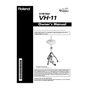 Roland VH-11 manual cover