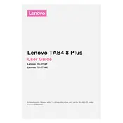 Lenovo TAB4 8 Plus TB-8704F Tablet manual cover