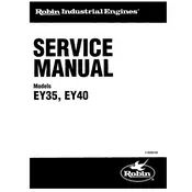 Subaru EY35 Engine manual cover