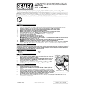 Sealey VS209.V2 Synchronizer manual cover