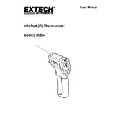 Flir Extech IR250 Thermometer manual cover