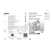 Canon ELURA 40 MC manual cover