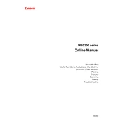 Canon MB5300 Series manual cover