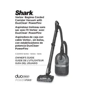 Shark Vertex Duoclean CZ500 Vacuum manual cover