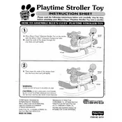 Fisher Price Mattel Playtime Stroller 93751 Toy manual cover