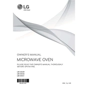 LG LMV1683SB LMV1683SB.CBKELGA Oven manual cover