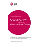LG LAB540W LAB540W.BUSALLK Sound Plate