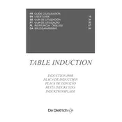 De Dietrich DPI7360X Hob manual cover