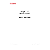 Canon imageCLASS LBP236dw manual cover