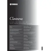 Yamaha Clavinova CVP-401 Piano manual cover