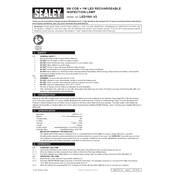 Sealey LED1001.V2 Inspection Lamp manual cover